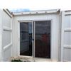 Image 2 : 20' Jobsite Office Container – Two-Room Layout, Electrical, Dual Sliding Glass Doors