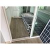 Image 7 : 20' Jobsite Office Container – Two-Room Layout, Electrical, Dual Sliding Glass Doors