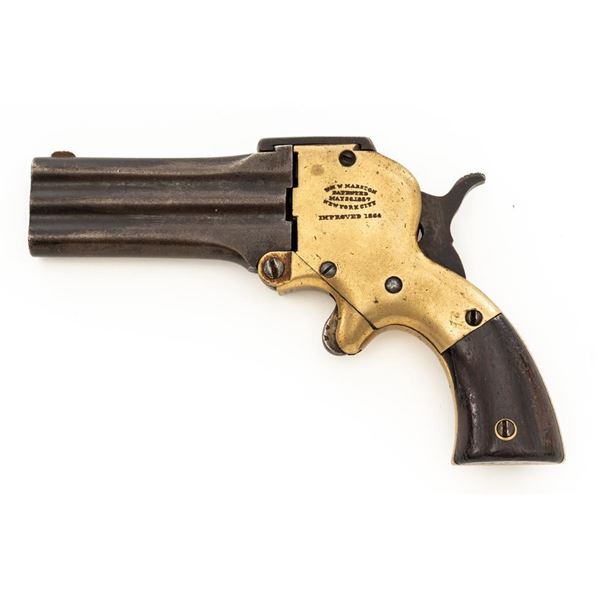 William W. Marston Three-Barrel Derringer