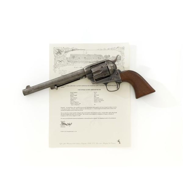 Antique Colt Single Action Army Revolver