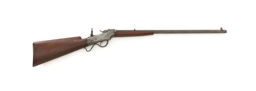 577 Rigby Falling Block Marlin-Ballard Falling Block Single Shot Target Rifle, with John Rigby ...