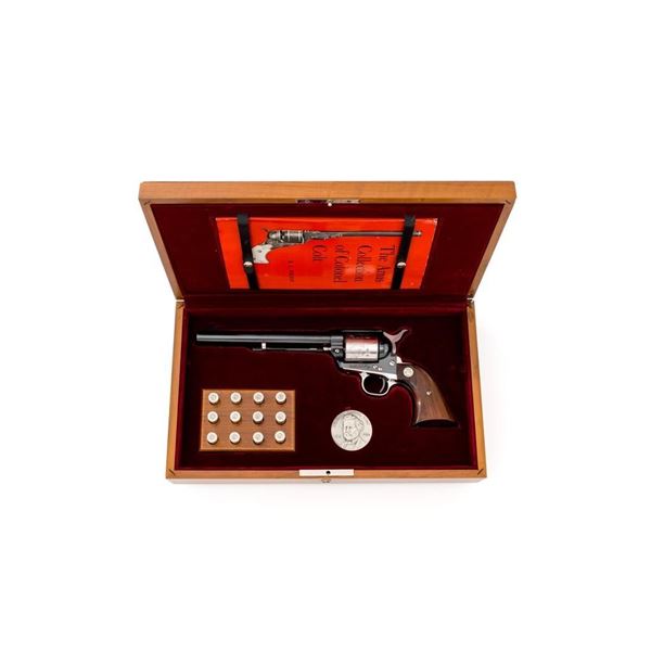 Cased Colt Single Action Army Sam Colt Sesquicentennial (1814-1964) Single Action Revolver
