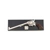 Image 1 : Engraved U.S.F.A. Single Action Army Flattop Target Revolver with Extra Cylinder