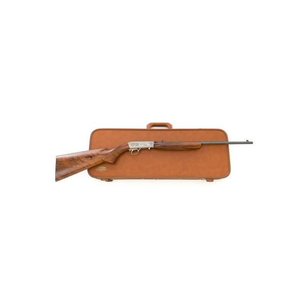Jules Lwanczk Engraved Belgian Browning SA-22 Grade II Semi-Automatic Rifle
