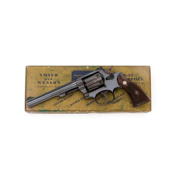 Smith & Wesson K22 Masterpiece Pre-Model 17 Double Action Revolver