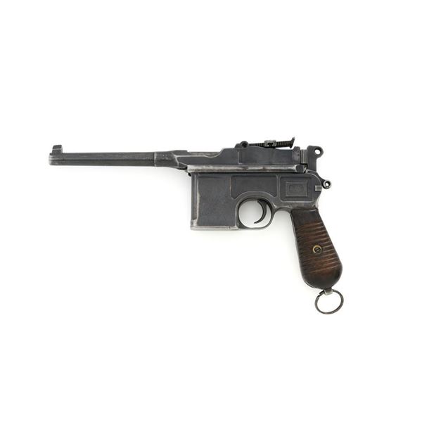 Chinese Marked C96 Mauser Broomhandle Semi-Automatic Pistol