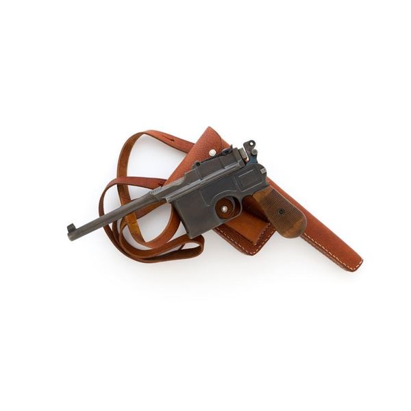 German Mauser C96 Semi-Automatic Pistol with Holster