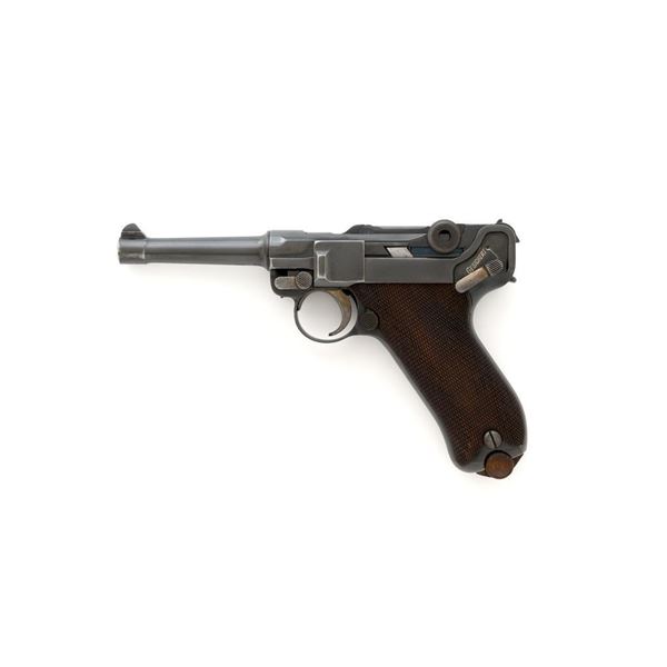 DWM 1908 Commercial Luger Semi-Automatic Pistol