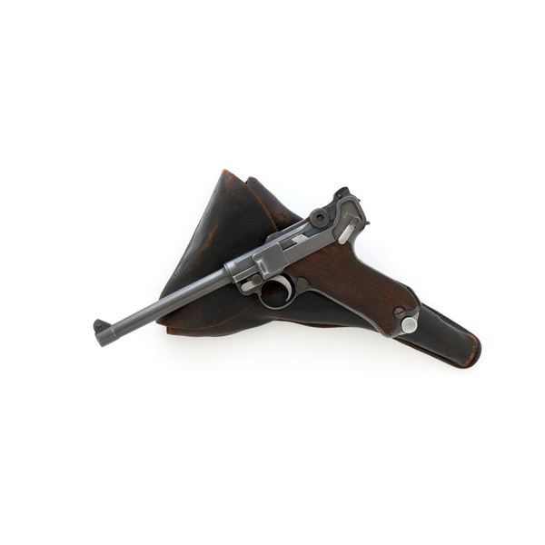 WWI Imperial German 1916 Dated Navy Luger with Holster