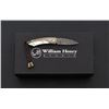 Image 2 : One of 25 William Henry Model B04 Gold Shore Button Lock Folding Knife