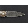 Image 6 : One of 25 William Henry Model B04 Gold Shore Button Lock Folding Knife