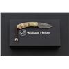 Image 2 : One of 25 William Henry Model B09 Kestrel Genesis Button Lock Folding Knife