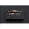 Image 2 : One of 25 William Henry Model B05 Rockdell Button Lock Folding Knife