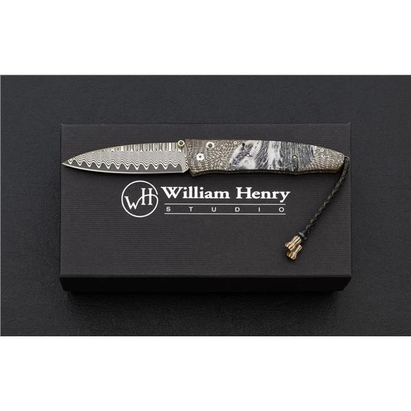 One of 100 William Henry Model B30 Archipelago Button Lock Folding Knife
