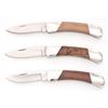 Image 3 : Lot of Seven (7) Custom Handled Buck Model 500 Duke Lockback Folding Knives