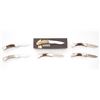 Image 6 : Lot of Six (6) Buck Model 500 Duke Lockback Folding Knives (Four Custom Shop)