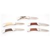 Image 5 : Lot of Five (5) Buck Model 500 Duke Lockback Folding Knives