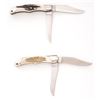 Image 2 : Lot of Seven (7) Custom Handled Buck Model 317 Trailblazer Slipjoint Folding Knives