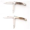 Image 3 : Lot of Seven (7) Custom Handled Buck Model 317 Trailblazer Slipjoint Folding Knives