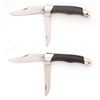 Image 4 : Lot of Seven (7) Custom Handled Buck Model 317 Trailblazer Slipjoint Folding Knives