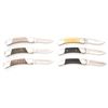 Image 6 : Lot of Six (6) Buck Model 500 Duke Lockback Folding Knives