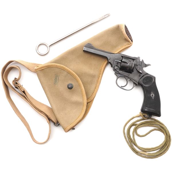 Israeli Issued Webley Mk IV Double Action Revolver