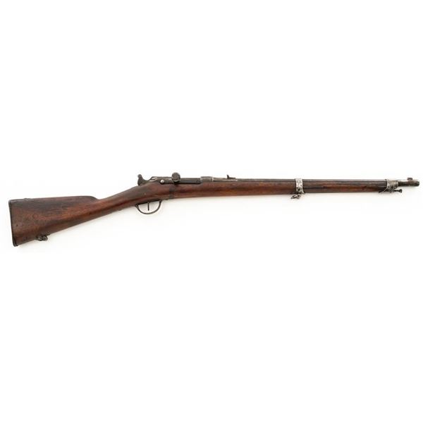 Modified Antique Belgian Made Gras Single Shot Bolt Action Rifle
