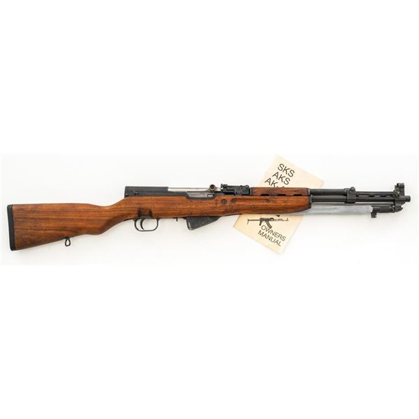 Modified Yugoslavian M59/66 Semi-Automatic Carbine with Folding Bayonet
