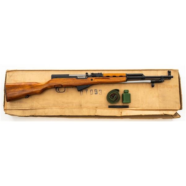 Chinese SKS Semi-Automatic Carbine with Folding Bayonet and Accessories