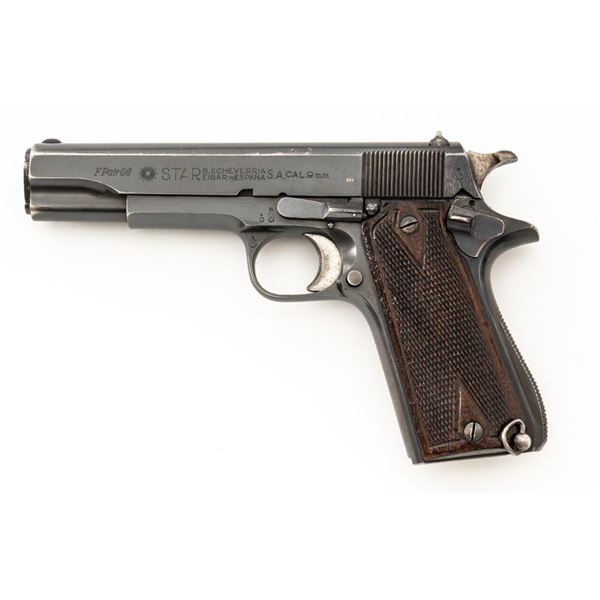 WWII German Issue Star Model B Semi-Automatic Pistol
