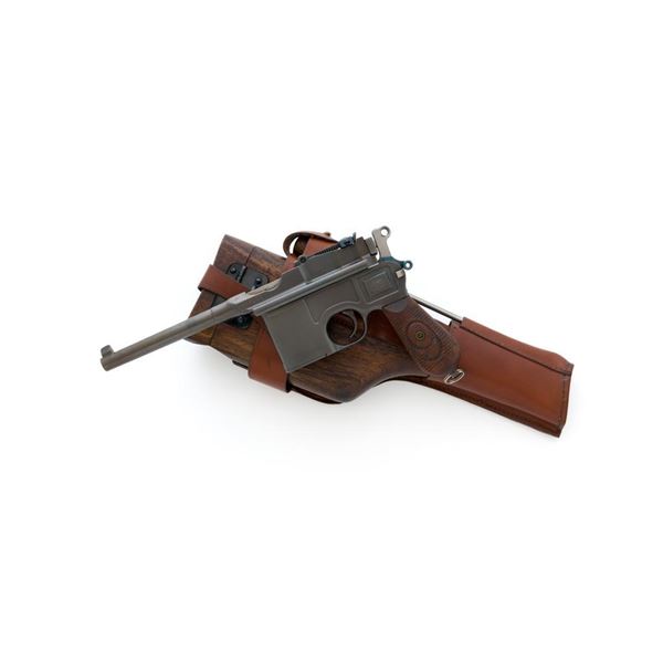 German Mauser Model 1930 C96 Semi-Automatic Pistol with Shoulder Stock and Accessories