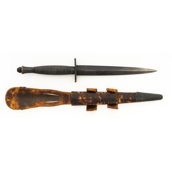 British Third Pattern Fairbain Sykes Commando Knife with Sheath