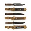 Image 1 : Lot of Three (3) U.S. Marine Corp OKC (Ontario Knife Company) 3S Combat Knife/Bayonets with Scabbard