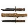 Image 5 : Lot of Three (3) U.S. Marine Corp OKC (Ontario Knife Company) 3S Combat Knife/Bayonets with Scabbard