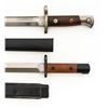 Image 5 : Lot of Two (2) South American Bayonets with Scabbards