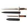 Image 6 : Lot of Two (2) South American Bayonets with Scabbards