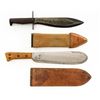 Image 1 : Lot of Two (2) U.S Military Knives with Sheaths