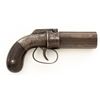 Image 2 : Manhattan Five-Shot Percussion Bar Hammer Pepperbox Pistol