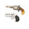 Image 1 : Lot of Two (2) Remington Derringer & Ranger No. 3 Revolver: 1.) Ranger No. 3 Spur Trigger Revolver