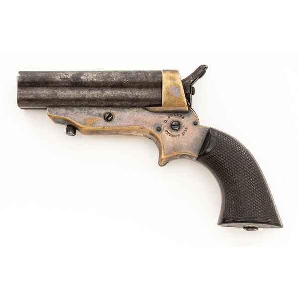 Sharps Model 1A Breech-Loading 4-Shot Pepperbox Pistol