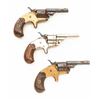 Image 2 : Lot of Three (3) Colt Open Top Pocket Model 7-Shot .22 RF Revolvers