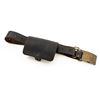 Image 5 : Indian Wars Period ''US'' Leather Belt and Brass Buckle with Civil War Era Leather Cartridge Box
