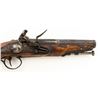 Image 4 : Unmarked Two-Stage Round/Octagon Barrel Flintlock Pistol