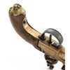 Image 8 : London Marked Brass Screw Barrel Flintlock Pistol