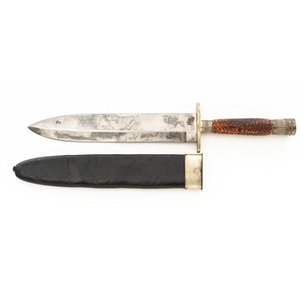 British Sheffield Belt Knife and Sheath