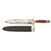 Image 1 : British Sheffield Belt Knife and Sheath