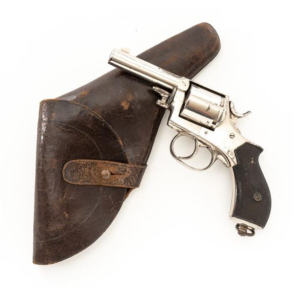 Irish Constabulary Marked Solid Frame Double Action Revolver with Holster