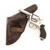 Image 1 : Irish Constabulary Marked Solid Frame Double Action Revolver with Holster