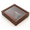 Image 3 : German Erfut P.08 Luger Semi-Automatic Pistol in Shadow Box Display