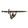 Image 2 : German First Model Luftwaffe Dress Dagger with Scabbard